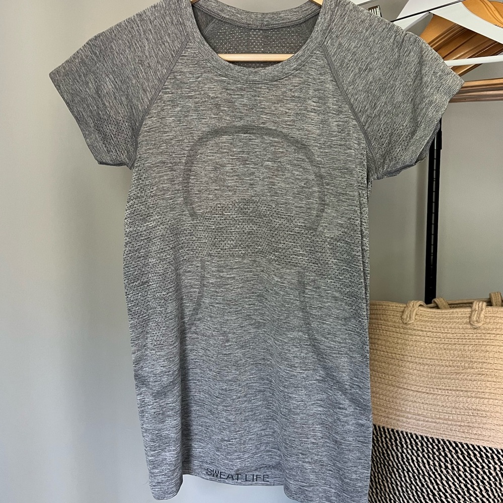 Lululemon Grey Swiftly Tech Short Sleeve
